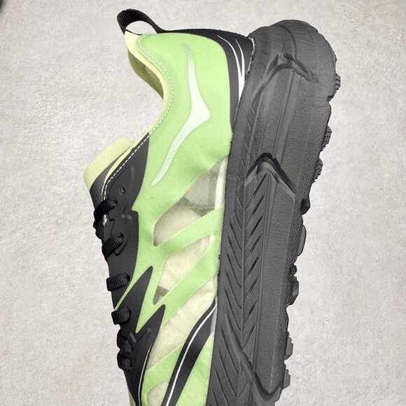 HOKA x Satisfy Mafate Speed 4 Lite STSFY Sulfur Running Shoes - Picture 7 of 9